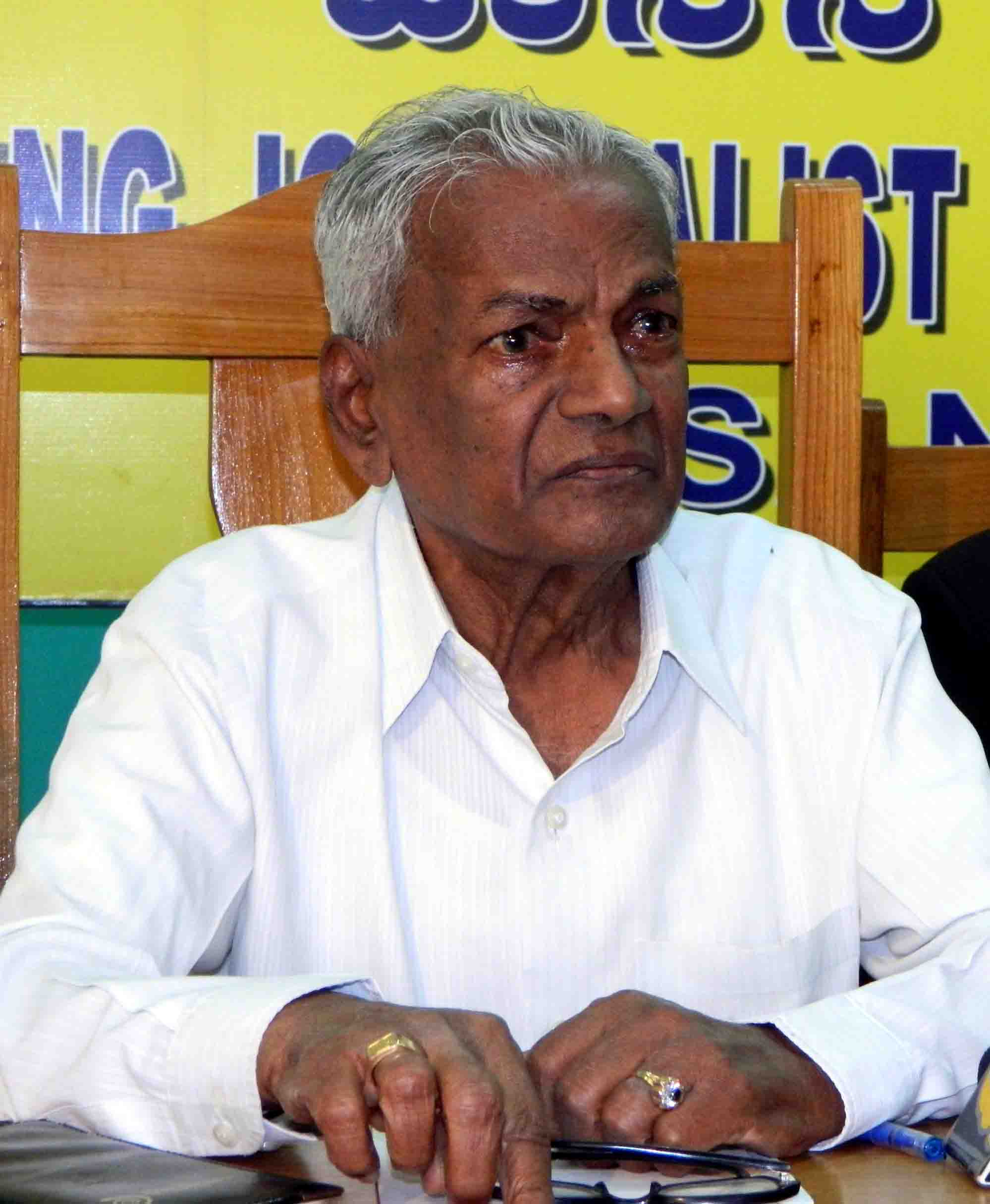 ಮಾಜಿ ಸಚಿವ ಕೆ.ಎಚ್. ಹನುಮೇಗೌಡ ನಿಧನ: ಸಾರಾಪುರದಲ್ಲಿ ಅಂತ್ಯಸಂಸ್ಕಾರ